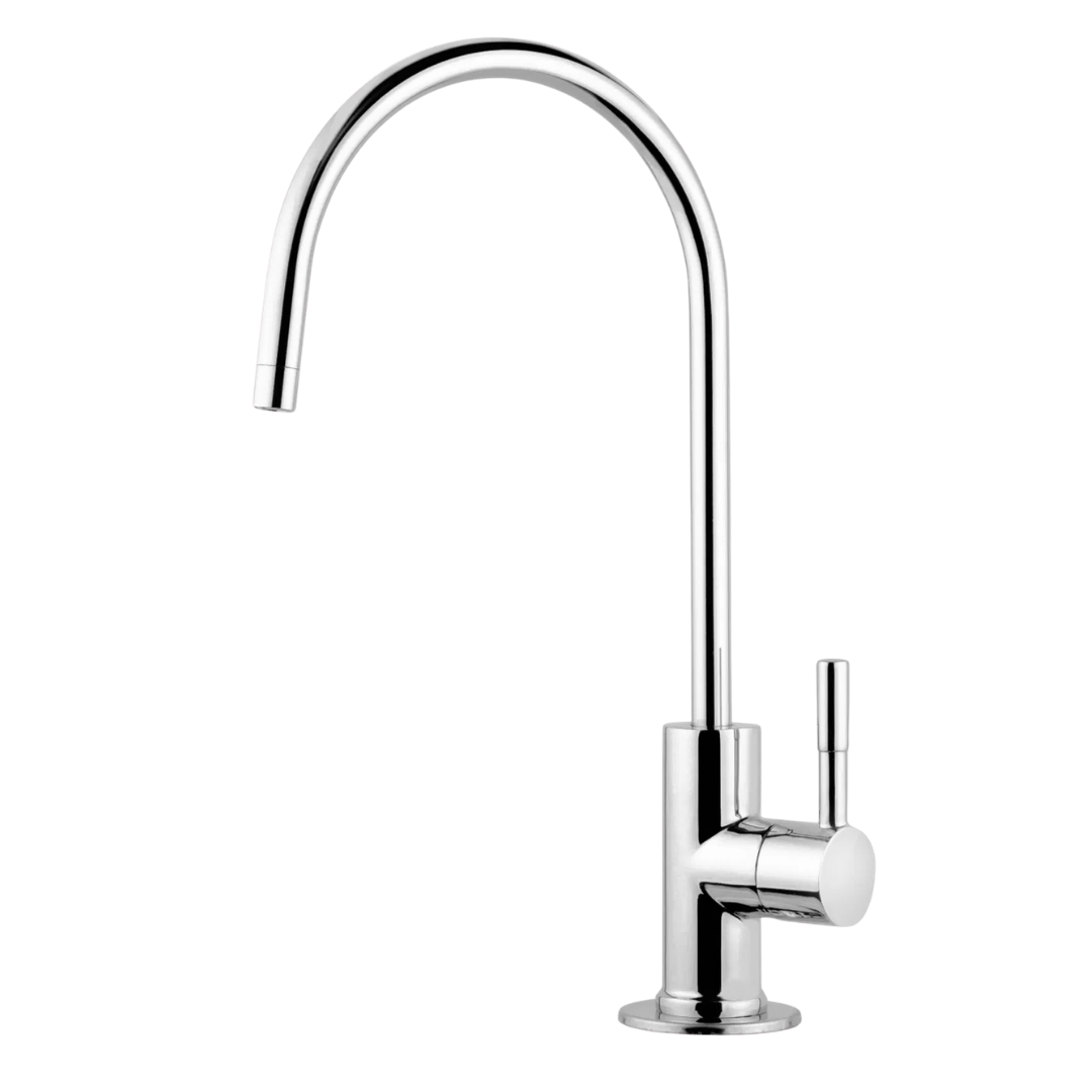 Drinking water faucet in Chrome finish